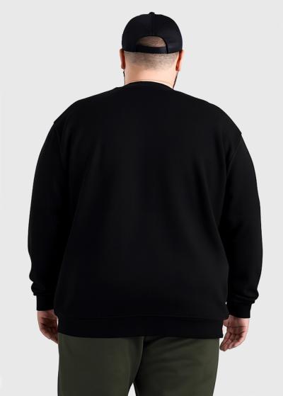 Calogero Plus Size теплый свитшот - back