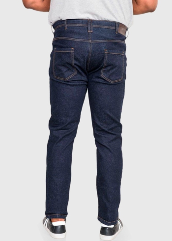 Duilio Regular Fit Plus Size men's jeans - back