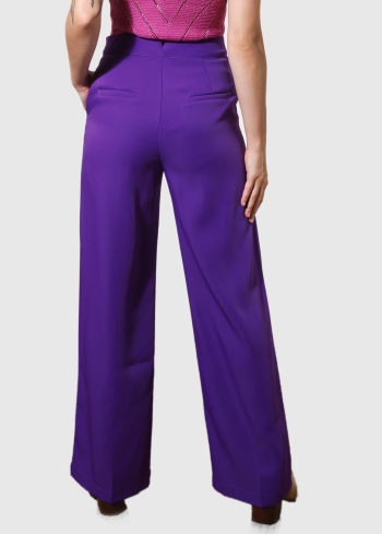 Agrippina purple women's pants - back