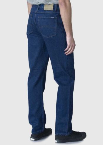 Amando Regular Fit Plus Size dark blue jeans - back