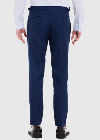Oscar dark blue mens pants - back