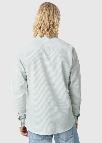 Regular Fit vīriešu krekls ar garām piedurknēm - back