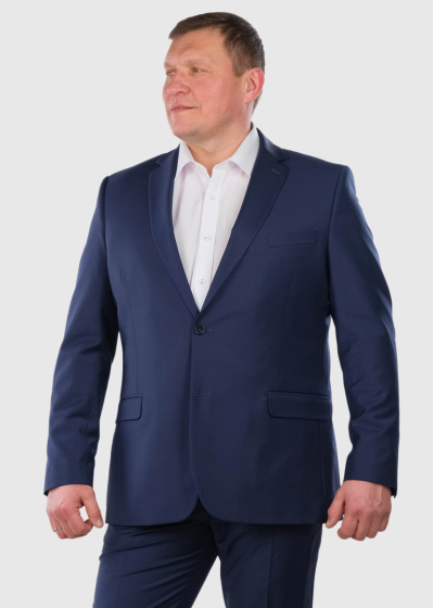 Ladislao синий классический костюм с шерстью