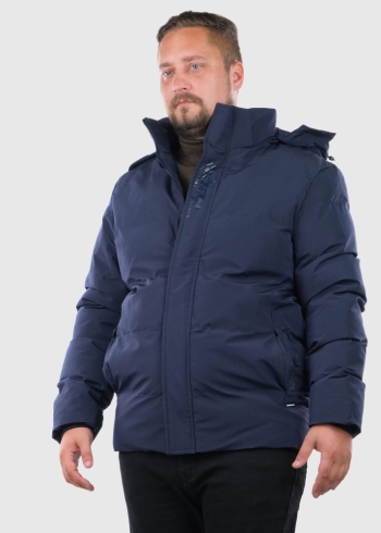 Giuseppe Plus Size dark blue men's jacket