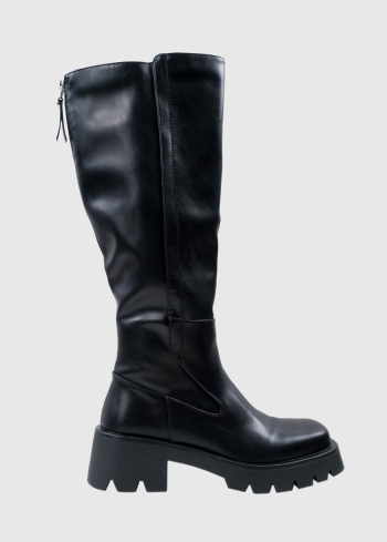 AZAREY black womens high boots