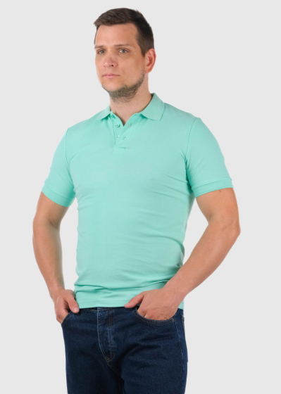 Ermanno piparmētru vīriešu polo krekls