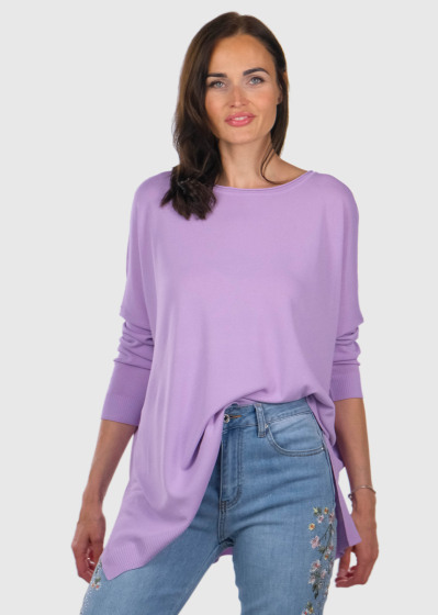 Arima purple oversize sweater
