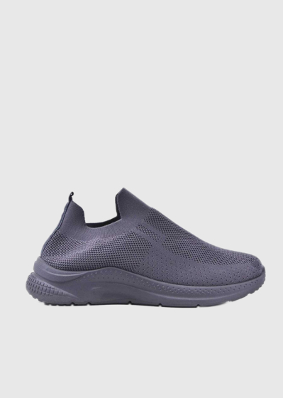 Alder dark grey men's textile sneakers
