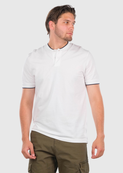 Arlando balts polo krekls