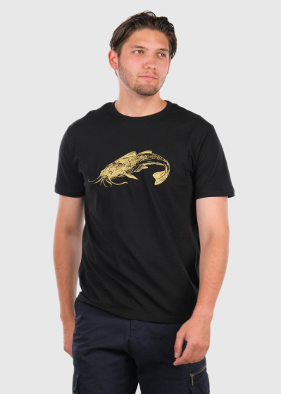 Arland черная мужская майка с принтом