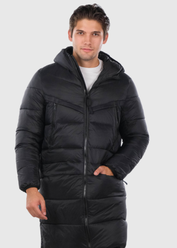 Chad black men's jacket