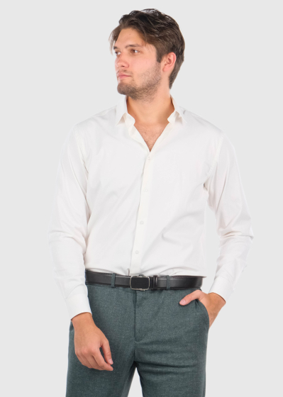 Slim Fit white men's shirt