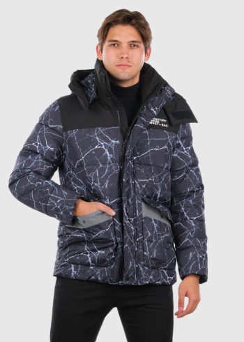 Donovan dark blue men's warm parka