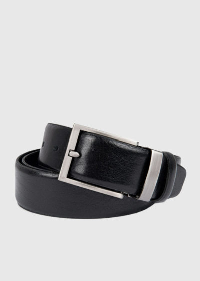 Black mens belt