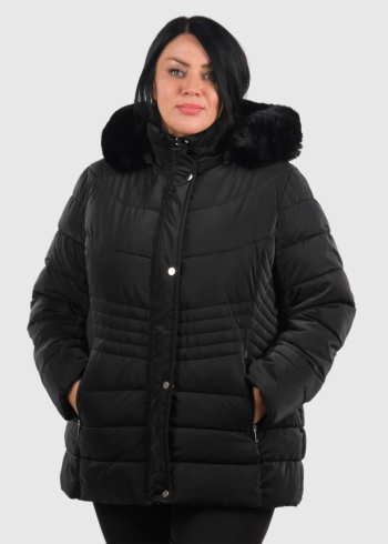 Jeannette Plus Size black women's jacket