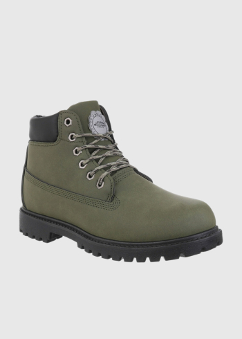 Frollo green men's lace-up boots