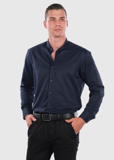 Fadey Regular Fit dark blue shirt