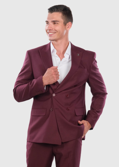 Giorgi Slim Fit bordo suit
