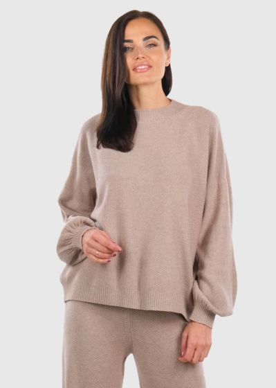 Laisha beige women's suit