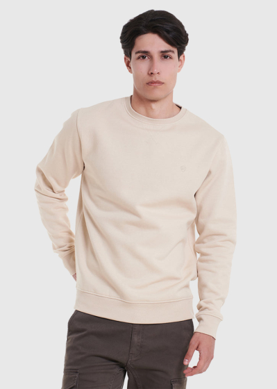 Loic beige men's sweater