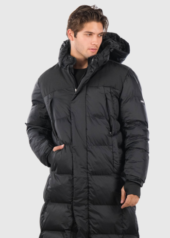 Melis black men's winter jacket