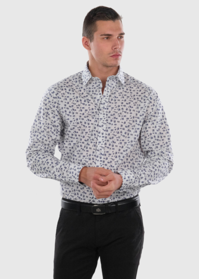 Slim Fit printed shirt
