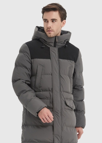 Ercole grey warm jacket