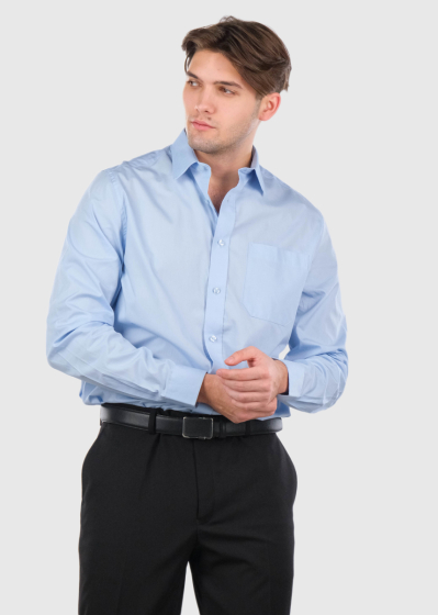 Juan light blue men's shirt