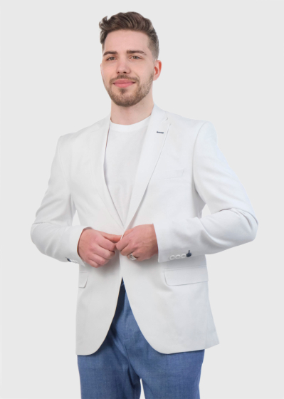 Angelus balta vīriešu žakete