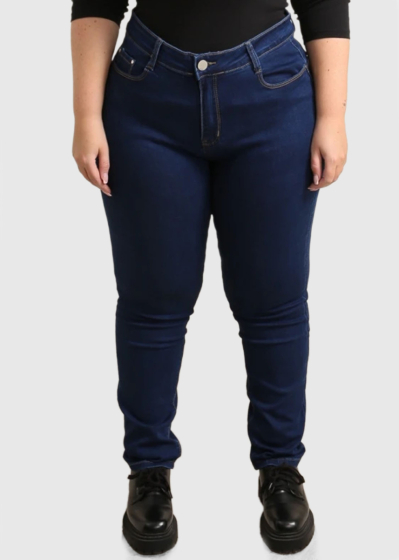 Aziza Plus Size blue jeans