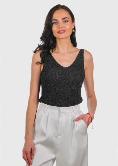 Anya black women's топ