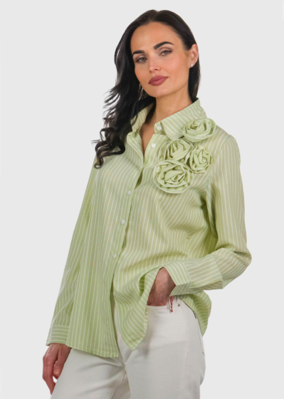 Ailia green women's shirt