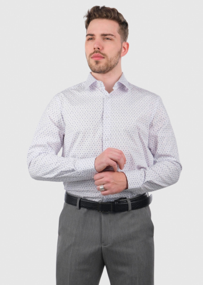 Slim Fit white men's shirt