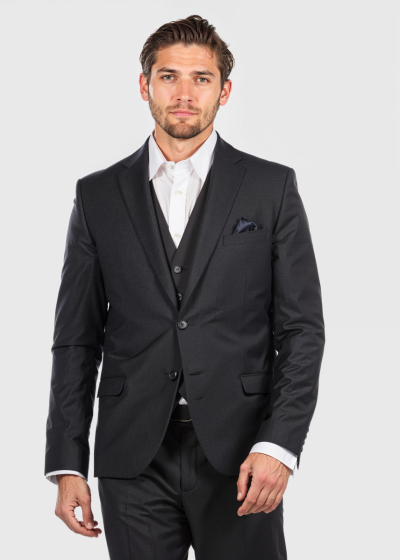 Chaman black men's blazer