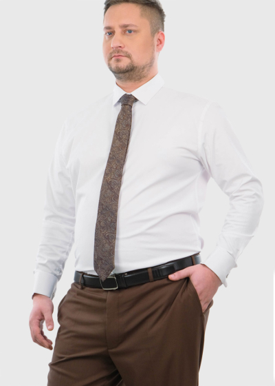 Regular Fit white men's shirt