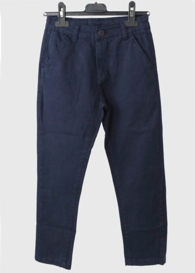 Satoru dark blue pants with pockets