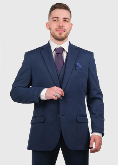 Waylon dark blue men's blazer