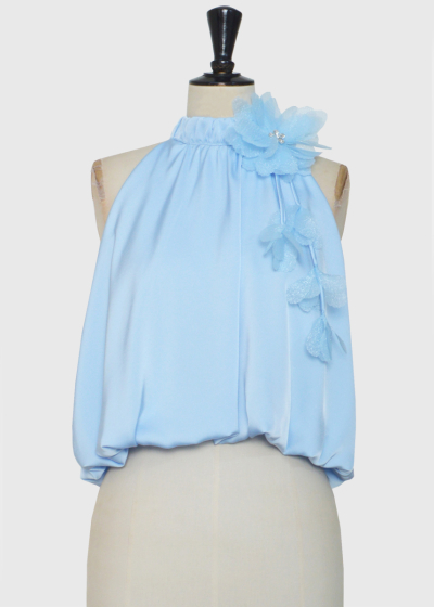 Vlada gaiši zils tops