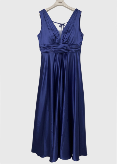 Alisanne blue long evening dress