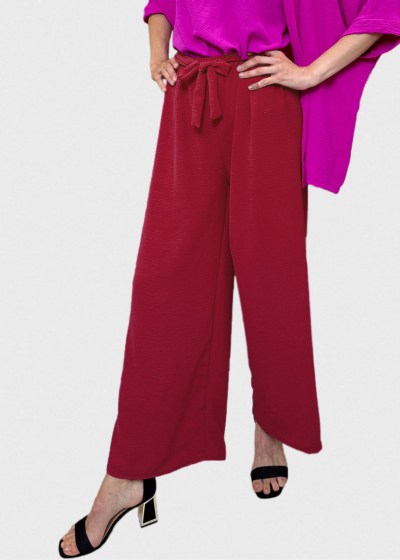 Zinnia bordo bikses