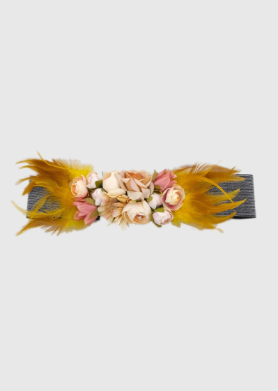 Bianca women's appliqued belt