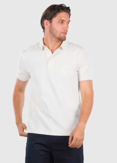 Aleman white Polo Shirt