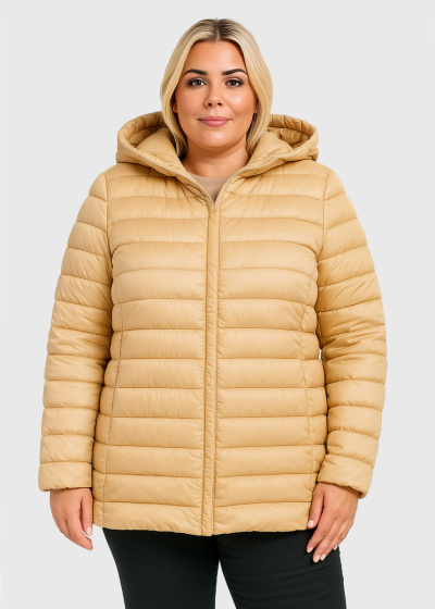 GEOX beige jacket with hood 