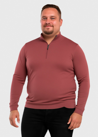Leks men's zipped sweater
