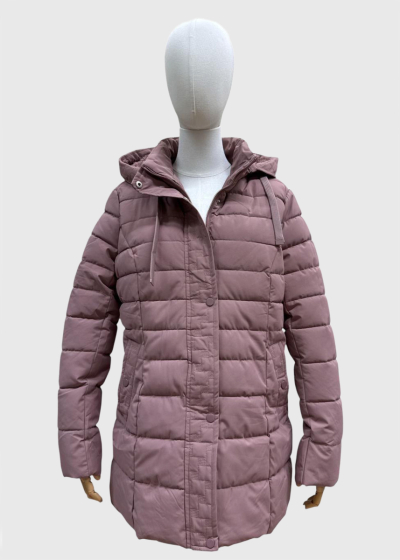 Lucetta Plus Size pink jacket with hood