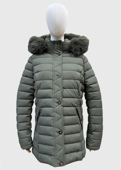 Lydia Plus Size khaki short jacket