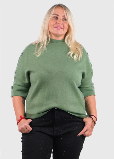 Korra green women's sweater
