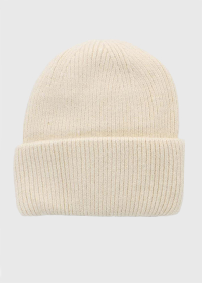 Ezra light beige warm hat