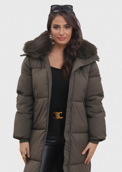 Demetria khaki women's jacket