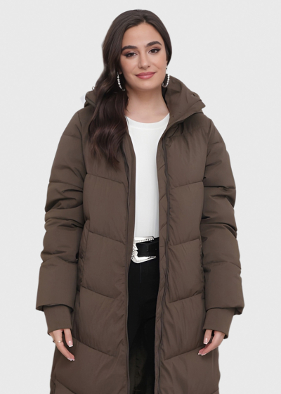 Darlyn khaki long jacket